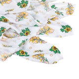 Gift Set: Kentucky Baby Muslin Swaddle Blanket and Burp Cloth/Bib Combo (Floral) by Little Hometown