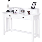 Home Office Writing Desk with 4 Drawer Computer Study Table