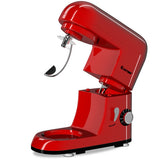 4.3 Qt 550 W Tilt-Head Stainless Steel Bowl Electric Food Stand Mixer-Red