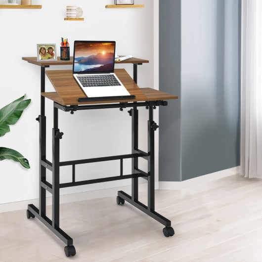 Flexible computer table online