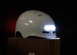 Bike Helmet with USB Rechargeable Lights by Happy EBikes