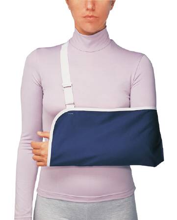 ProCare® Unisex Navy Blue Cotton / Polyester Arm Sling, Extra Large