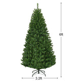 Artificial Premium Hinged Christmas Tree-6 Feet