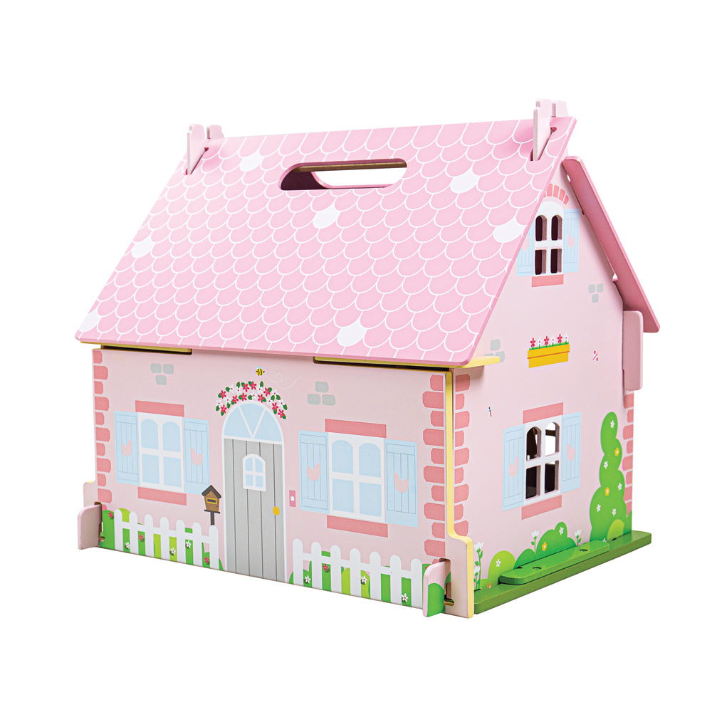 Heritage Playset Blossom Cottage by Bigjigs Toys US