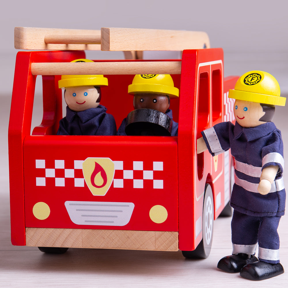 City Fire Engine by Bigjigs Toys US