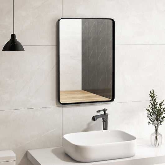 Rectangular Wall Mount Bathroom Mirror Vanity Mirror-M