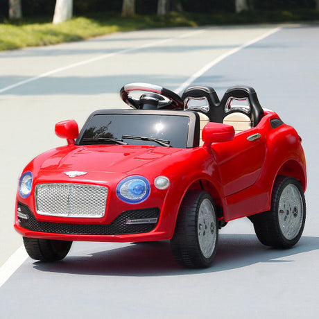 6V Kids Ride on Car RC Remote Control with MP3-Red