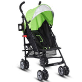 Folding Lightweight Baby Toddler Umbrella Travel Stroller-Green