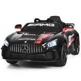 12V Kids Ride On Car with Remote Control-Black