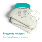 Breast Milk Storage Bag Refills by Nanobébé US