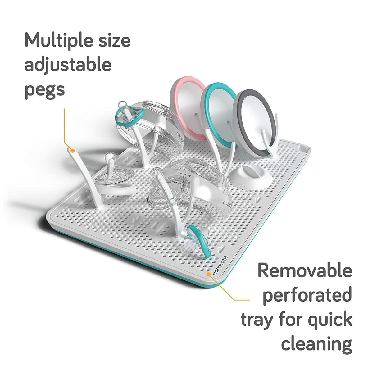 Slim Drying Rack by Nanobébé US