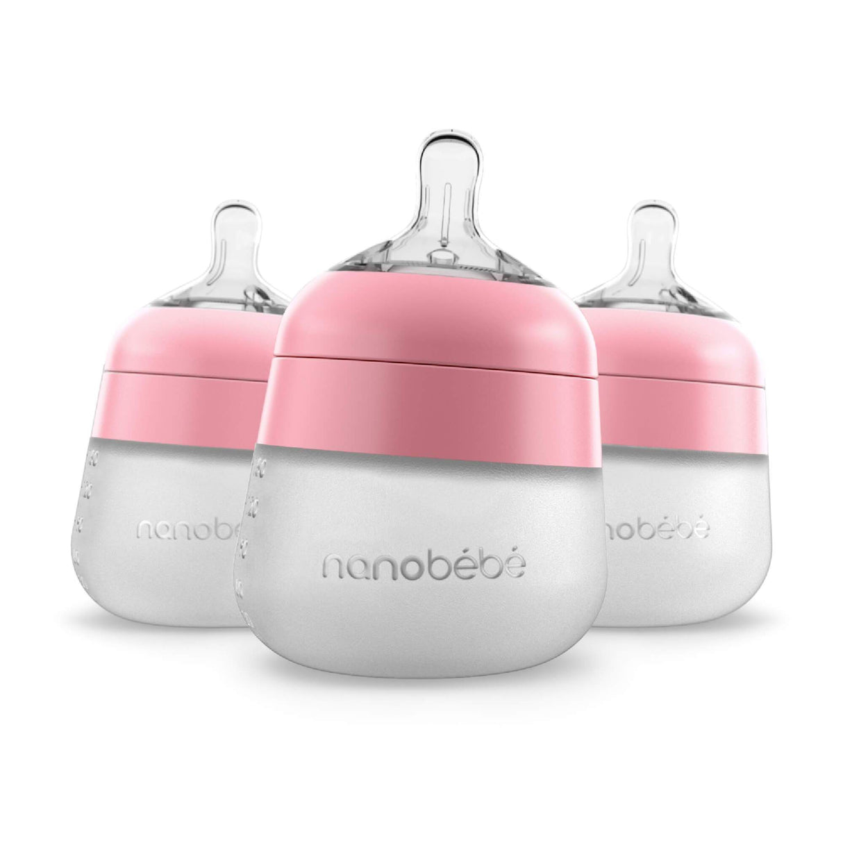 Flexy Silicone Baby Bottle - 5oz & 9oz by Nanobébé US
