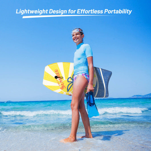 Super Lightweight Surfboard with Premium Wrist Leash-M