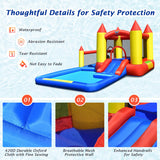 Inflatable Water Slide with Slide and Jumping Area