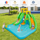 Kids Inflatable Water Park Bounce House with 480W Blower