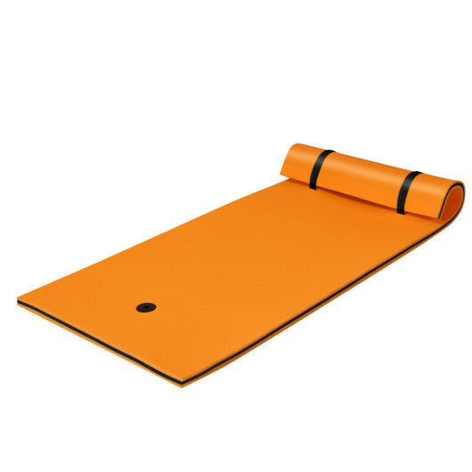 3-Layer Relaxing Tear-proof Water Mat-Orange