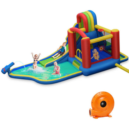 Inflatable Kid Bounce House Castle with Blower