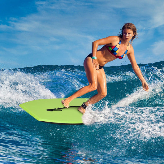 Super Surfing  Lightweight Bodyboard with Leash-M