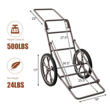 Larger Capacity Folding Deer Game Cart