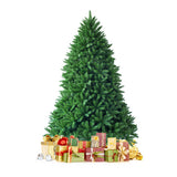 5 Feet Artificial Fir Christmas Tree with LED Lights and 600 Branch Tips