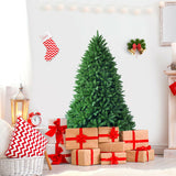 5 Feet Artificial Fir Christmas Tree with LED Lights and 600 Branch Tips