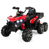 Kids Battery-Powered Ride-On Toy with 4WD-Red