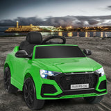 12 V Licensed Audi Q8 Kids Cars to Drive with Remote Control-Green