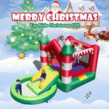 Inflatable Bounce House with Blower for Kids Aged 3-10 Years