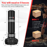 67 Inch Punching Bag with Fillable Suction Cup Base
