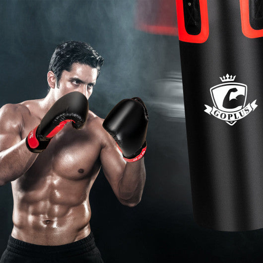Filled Punching Bag Set for Adults- 56 lbs