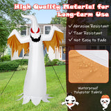 6 Feet Halloween Inflatable Ghost Quick Blow up Halloween Décor with LED Lights