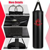 Filled Punching Bag Set with Boxing Gloves- 63 lbs