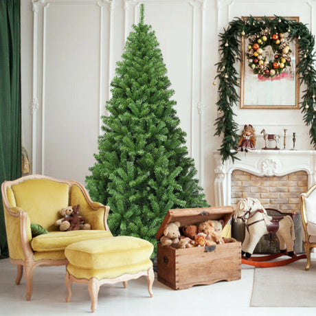 PVC Artificial Christmas Tree Premium Hinged-7.5 ft