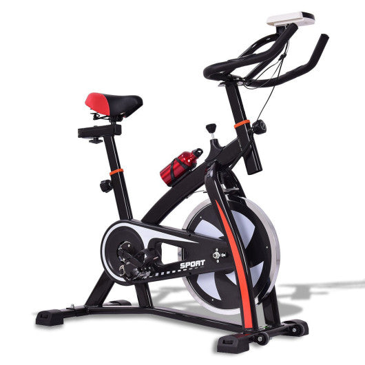 Household Adjustable Indoor Exercise Cycling Bike Trainer with Electronic Meter