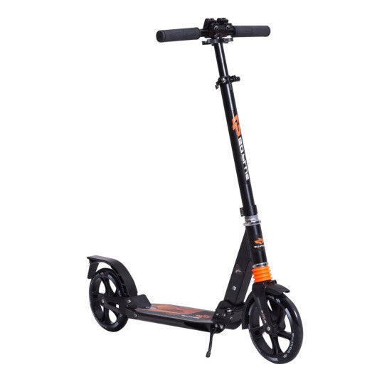 Foldable Dual Suspension Height Adjustable Kids Kick Scooter