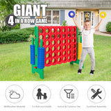 Jumbo 4-to-Score Giant Game Set with 42 Jumbo Rings and Quick-Release Slider-Green