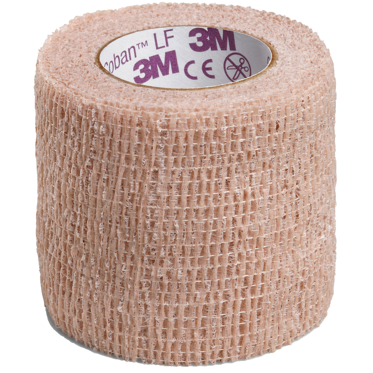 3M™ Coban™ LF Self-adherent Closure Cohesive Bandage, 2 Inch x 5 Yard, Tan