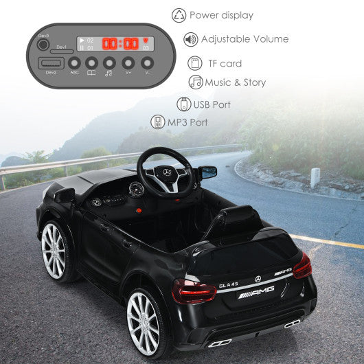 12V Electric Kids Ride On Car with Remote Control-Black
