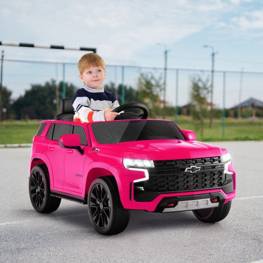 12V Kids Ride on Car with 2.4G Remote Control-Pink