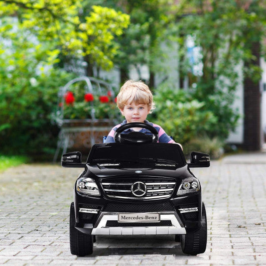 6V Mercedes Benz Kids Ride on Car with MP3+RC-Black