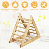 Wooden Triangle Climber for Toddler Step Training