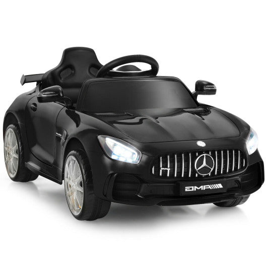 12V Licensed Mercedes Benz Kids Ride-On Car with Remote Control-Black