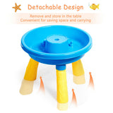 2-in-1 Sand and Water Table Activity Play Center