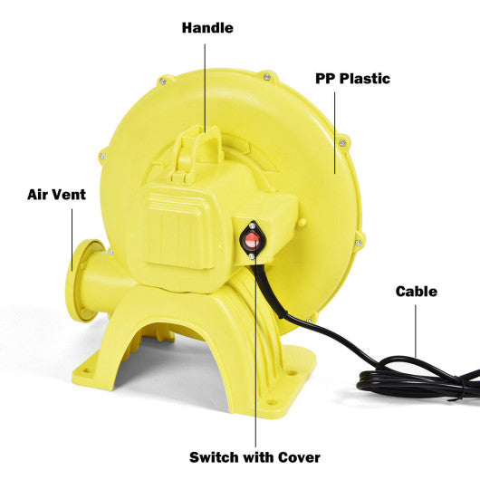 480 W 0.6 HP Air Blower Pump Fan for Inflatable Bounce House