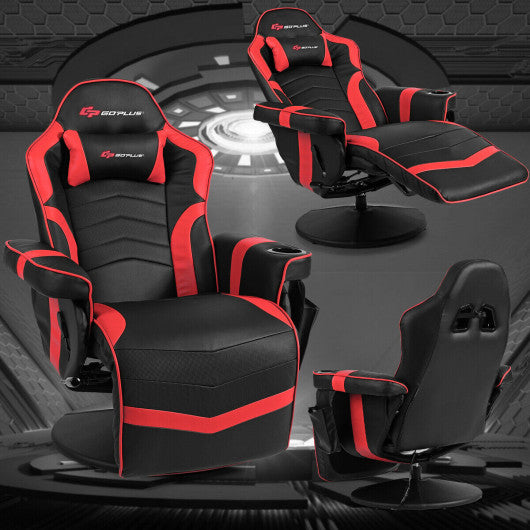 Ergonomic high back massage cheap gaming chair with pillow