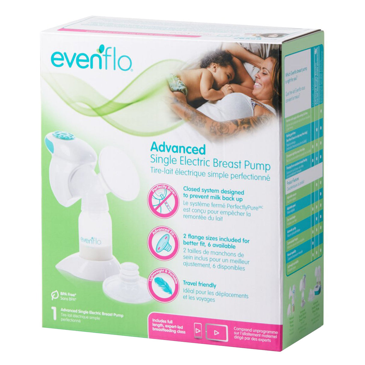 Evenflo® Advanced Single Electric Breast Pump