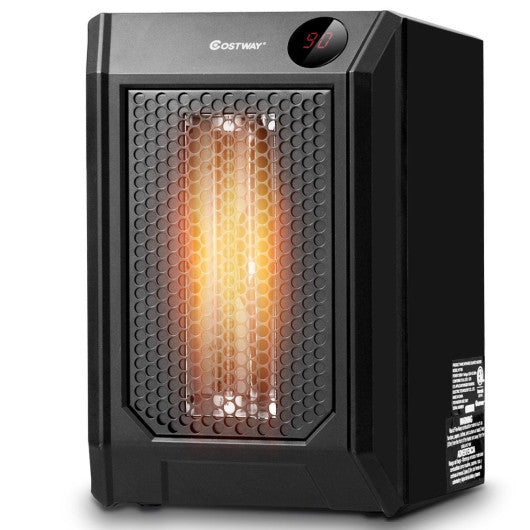 1500 W Remote Control Portable Electric Digital Quartz Space Heater