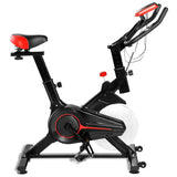 Stationary Indoor Sports Bicycle with Heart Rate Sensor and LCD Display