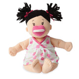 Baby Stella Peach Doll with Black Hair by Manhattan Toy